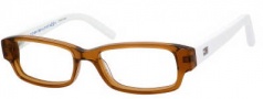 Tommy Hilfiger 1145 Eyeglasses Eyeglasses - 0H9E Transparent Light Brown / White 