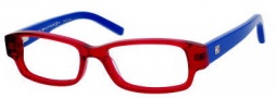 Tommy Hilfiger 1145 Eyeglasses Eyeglasses - 0H9W Transparent Red / Blue 