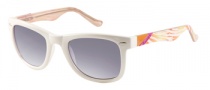 Candies COS Adison Sunglasses Sunglasses - WHT-35: White Crystal 