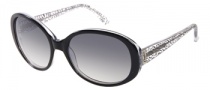 Candies COS Randi Sunglasses Sunglasses - BLK-35: Black Crystal 