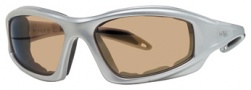 Liberty Sport Torque I Sunglasses Sunglasses - Shiny Silver w/ Brown Lens #1