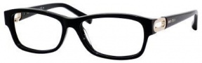 Jimmy Choo 38 Eyeglasses Eyeglasses - Black