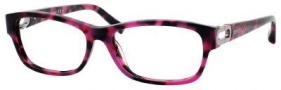 Jimmy Choo 38 Eyeglasses Eyeglasses - Havana Fuchsia