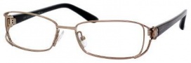 Jimmy Choo 52 Eyeglasses Eyeglasses - Brown Crocodile Gold
