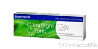 ClearSight 1 Day Toric Contact Lenses 30pk - Clearsight