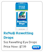 Contact Lenses Rewetting Drops