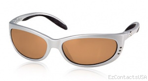 Costa Del Mar Fathom Sunglasses Silver Frame - Costa Del Mar