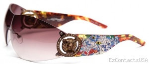 Ed Hardy EHS 030 White Tiger Sunglasses - Ed Hardy