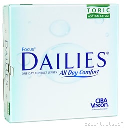 Focus Dailies Toric 90 Pk - Focus