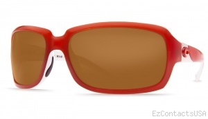 Costa Del Mar Isabela Salmon White Frame - Costa Del Mar