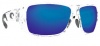 Costa Del Mar Double Haul Sunglasses Crystal Frame