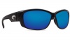 Costa Del Mar Luke Sunglasses Shiny Black Frame