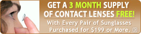 Get a 3 Month Supply of Contact Lenses Free!