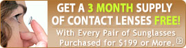 Get a 3 Month Supply of Contact Lenses Free!