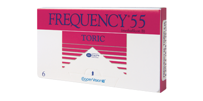 Frequency 55 Toric Contact Lenses