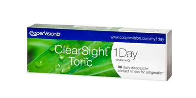 ClearSight 1 Day Toric Contact Lenses 30pk