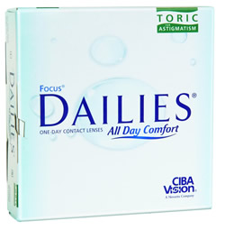Focus Dailies Toric 90 Pk