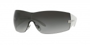 Versace VE2054 Sunglasses Sunglasses - 1000/8G Silver/Grey Gradient Lenses