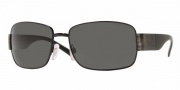 Burberry 3025 Sunglasses - Shiny Black/Gray (100187)