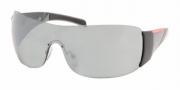 Prada PS 07HS Sunglasses Sunglasses - 7BD4S1 Stone/Gray Grad. Mirror Silver (Discontinued Color NLA)