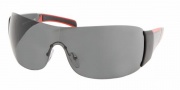 Prada PS 07HS Sunglasses Sunglasses - 7OV1A1 Gloss Black/Gray