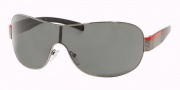 Prada PS 54HS Sunglasses - 5AV1A1 Gunmetal/Gray