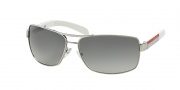 Prada Sport 54IS Sunglasses Sunglasses - 1BC3M1 Silver / Gray Gradient