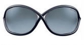 Tom Ford FT0009 Whitney  Sunglasses - B5 Dary Grey - Rose Gold Temple / Smoke Gradient Lens