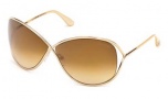 Tom Ford FT0130 Miranda Sunglasses Sunglasses - (28F) Rose - Gold
