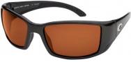 Costa Del Mar Blackfin - Matte Black Frame Sunglasses - Copper / 580P