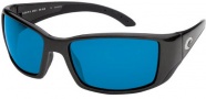 Costa Del Mar Blackfin - Matte Black Frame Sunglasses - Blue Mirror / 400G