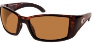 Costa Del Mar Blackfin Sunglasses Tortoise Frame Sunglasses - Amber / 580P