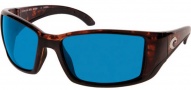Costa Del Mar Blackfin Sunglasses Tortoise Frame Sunglasses - Blue Mirror / 400G