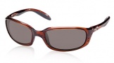 Costa Del Mar Brine Sunglasses Shiny Tortoise Frame Sunglasses - Gray / 580P