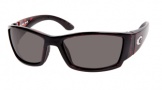 Costa Del Mar Corbina Shiny Tortoise Frame Sunglasses - Gray / 580P