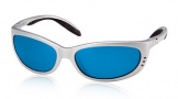 Costa Del Mar Fathom Sunglasses Silver Frame Sunglasses - Amber / 400G