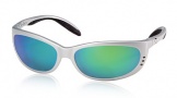 Costa Del Mar Fathom Sunglasses Silver Frame Sunglasses - Copper / 580G