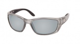 Costa Del Mar Fisch Sunglasses Silver Frame Sunglasses - Gray / 580G