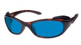 Costa Del Mar Frigate Sunglasses Shiny Tortoise Frame Sunglasses - Green Mirror / 400G