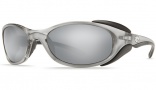 Costa Del Mar Frigate Sunglasses Silver Frame Sunglasses - Gray / 580G