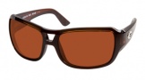 Costa Del Mar Gallo - Shiny Tortoise Frame Sunglasses - Copper Glass/COSTA 580