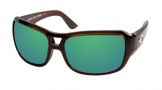 Costa Del Mar Gallo - Shiny Tortoise Frame Sunglasses - Green Mirror Glass/COSTA 580