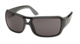 Costa Del Mar Gallo - Shiny Black Frame Sunglasses - Gray Glass/COSTA 580
