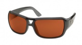 Costa Del Mar Gallo - Shiny Black Frame Sunglasses - Vermillion CR 39/COSTA 400