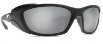 Costa Del Mar Man o War Sunglasses - Black Frame Sunglasses - Silver Mirror / 580G