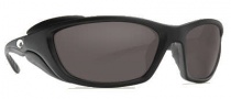Costa Del Mar Man o War Sunglasses - Black Frame Sunglasses - Gray / 580G