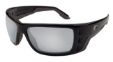 Costa Del Mar Permit Sunglasses Matte Black Frame Sunglasses - Gray Glass/COSTA 580