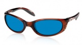 Costa Del Mar Stringer Sunglasses Shiny Tortoise Frame Sunglasses - Copper Glass/COSTA 580