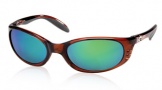Costa Del Mar Stringer Sunglasses Shiny Tortoise Frame Sunglasses - Gray Glass/COSTA 580