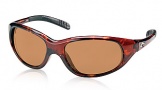 Costa Del Mar Wave Killer Sunglasses Shiny Tortoise Frame Sunglasses - Amber CR 39/COSTA 400